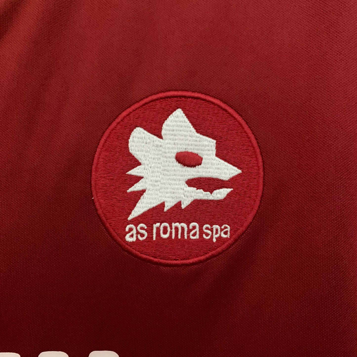 1989/1990 Roma Home Retro shirt