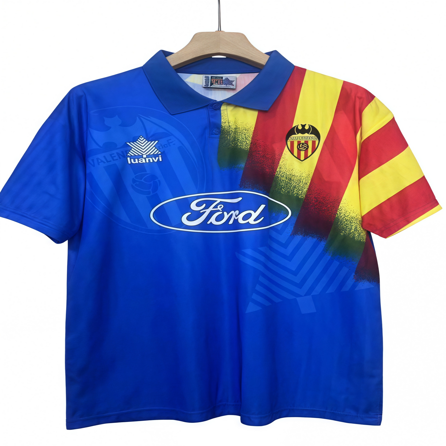1995/1996 Valencia Away Retro Shirt