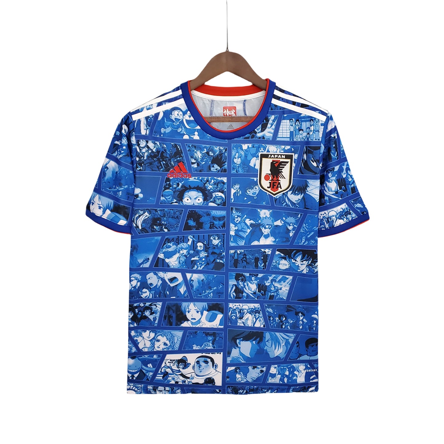 2021 Japanese Commemorative Edition Blue Retro Shirt