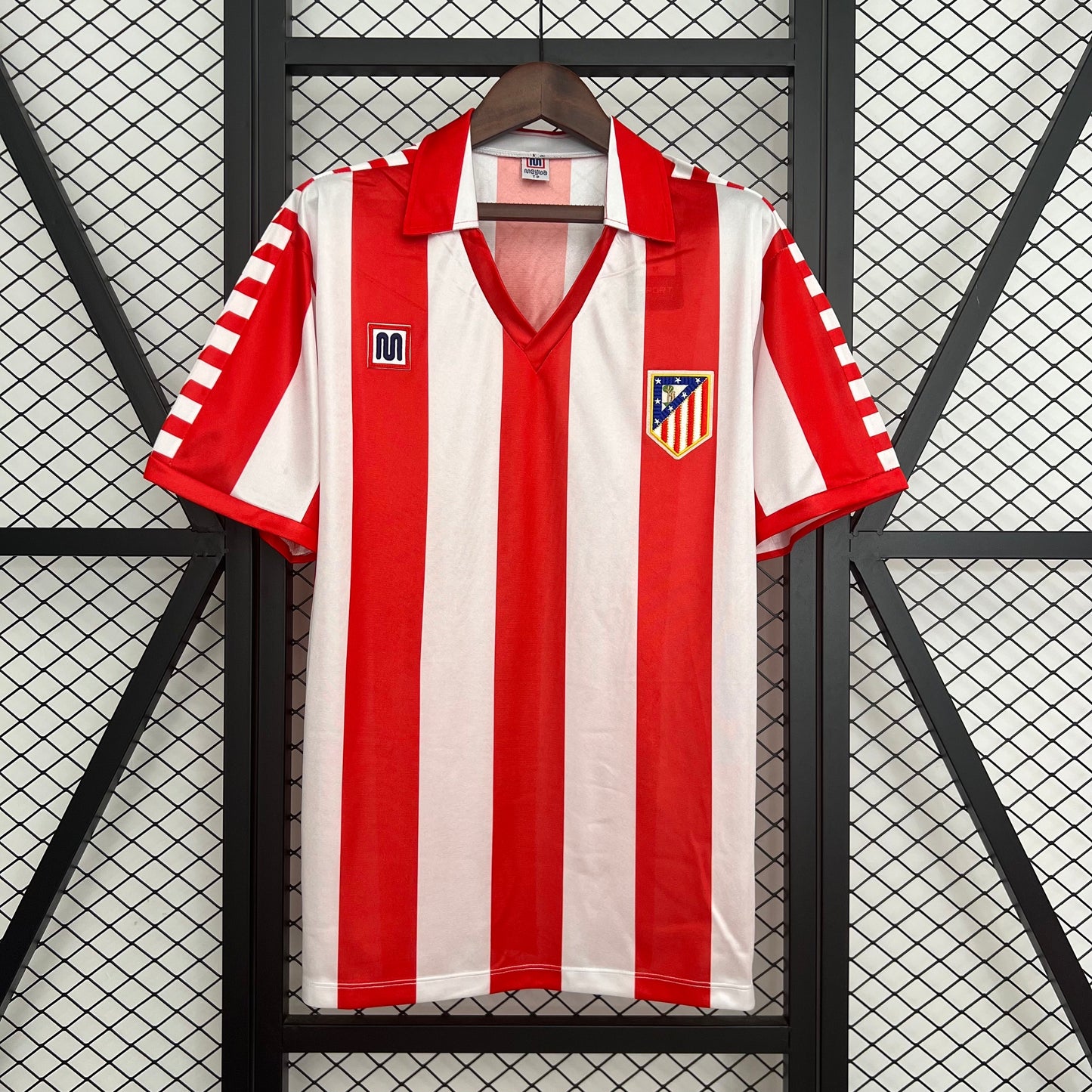 82/83 Atletico Madrid Home Retro Shirt
