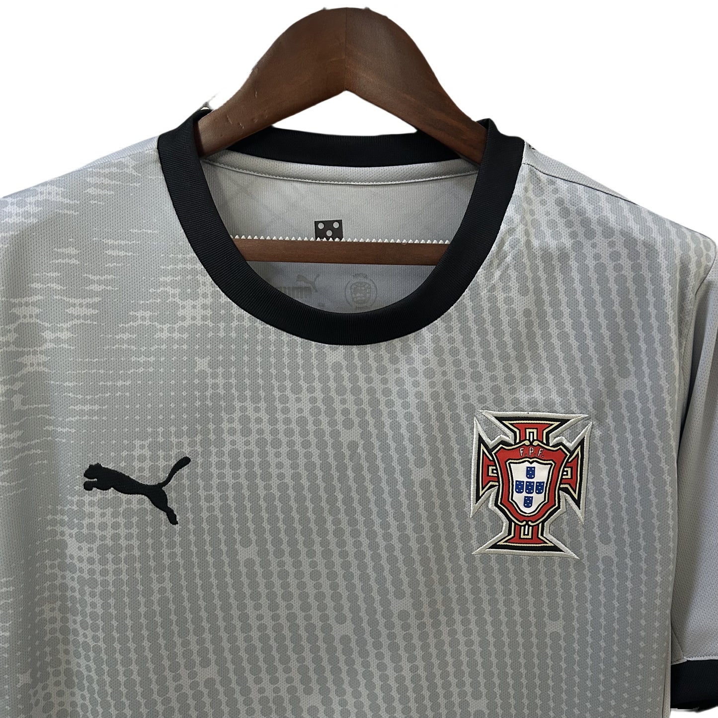 2025 Portugal Goalkeeper Grey Shirt