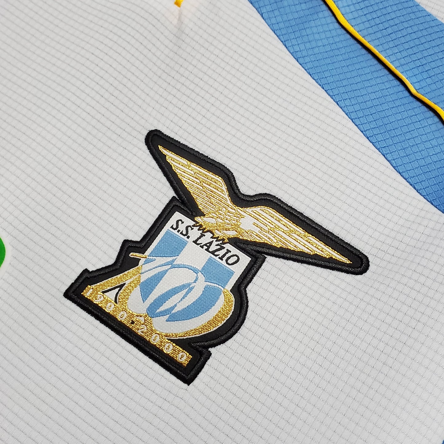 2000/2001 Lazio Long Sleeve Away Vintage Shirt