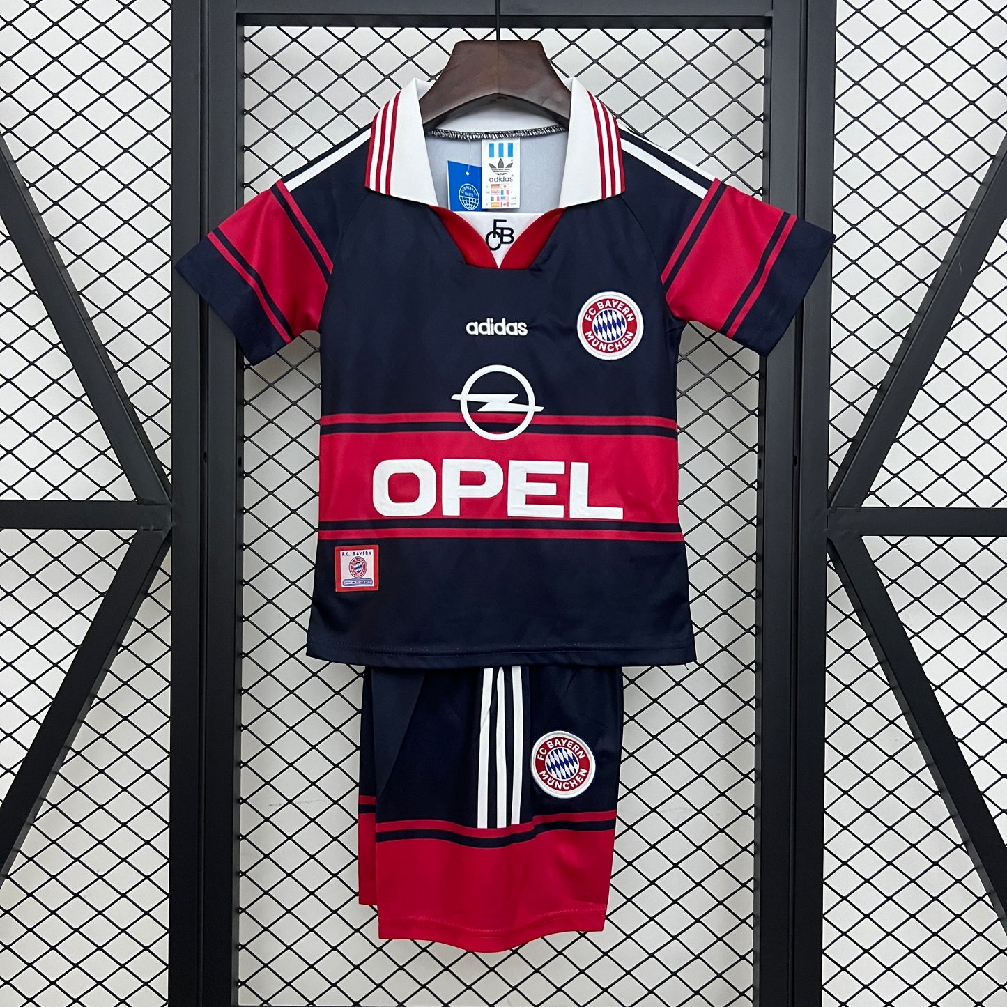 97/99 Bayern Munich Home Retro Shirt for Kids