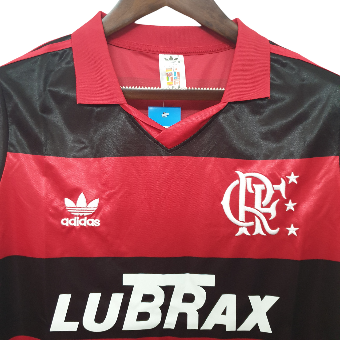 1990 Flamengo Home Vintage Shirt
