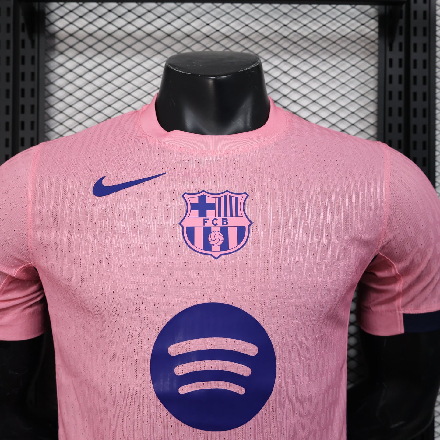 2025/2026 Barcelona Pink Shirt(Player)