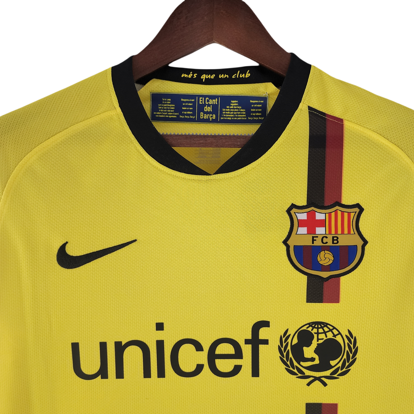 2008/2009 long sleeve Barcelona away vintage shirt