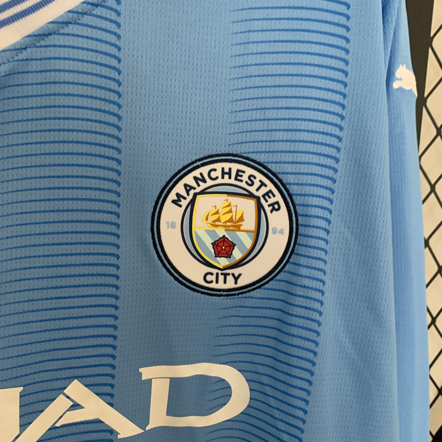 23/24 Long Sleeve Manchester City Home Shirt