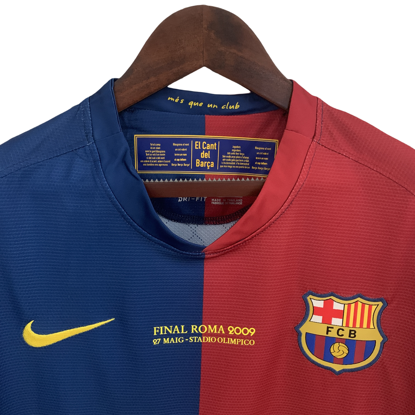 2008/2009 Barcelona Champions League Home Retro Long Sleeve Shirt