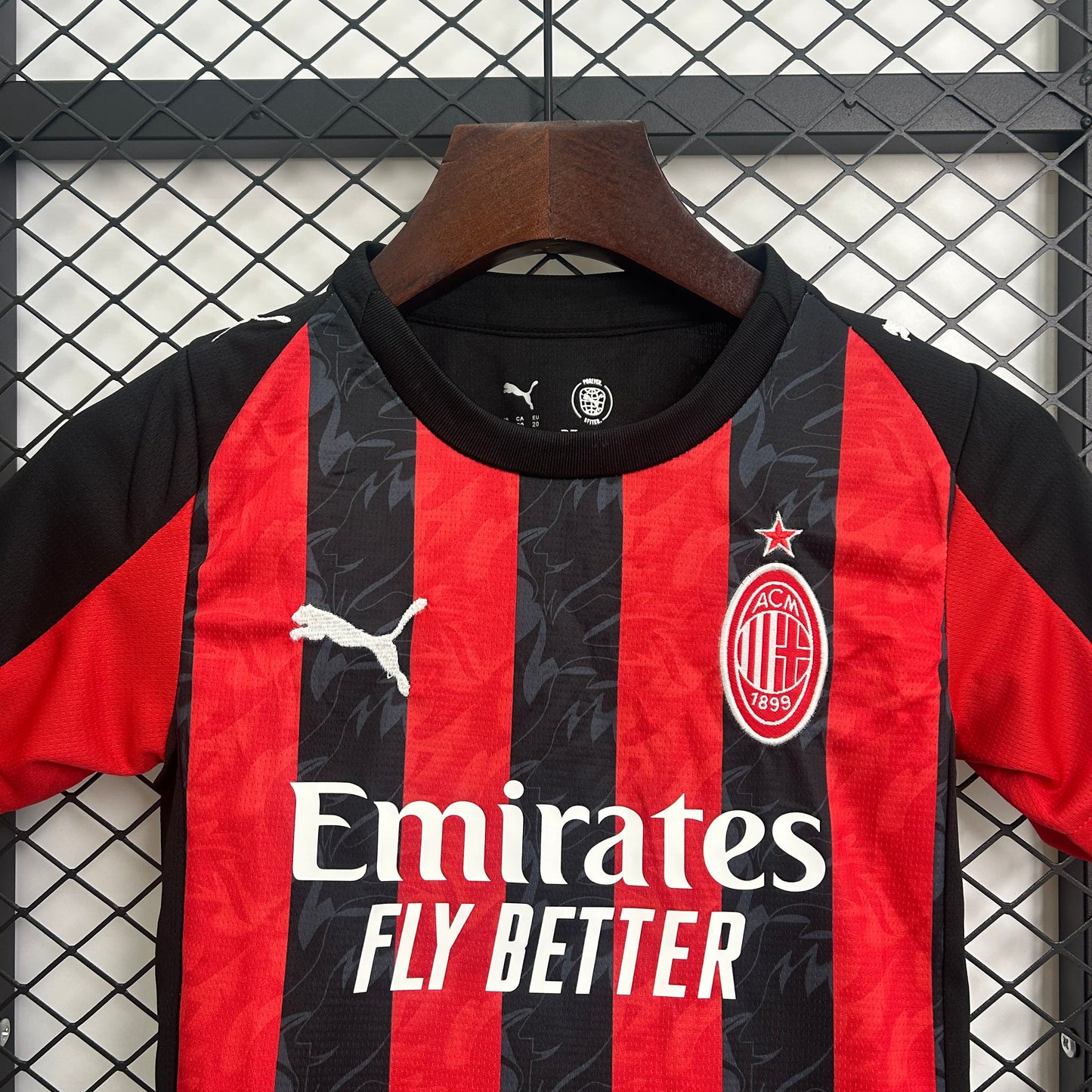 2025/2026 AC Milan Home Shirt for Kids