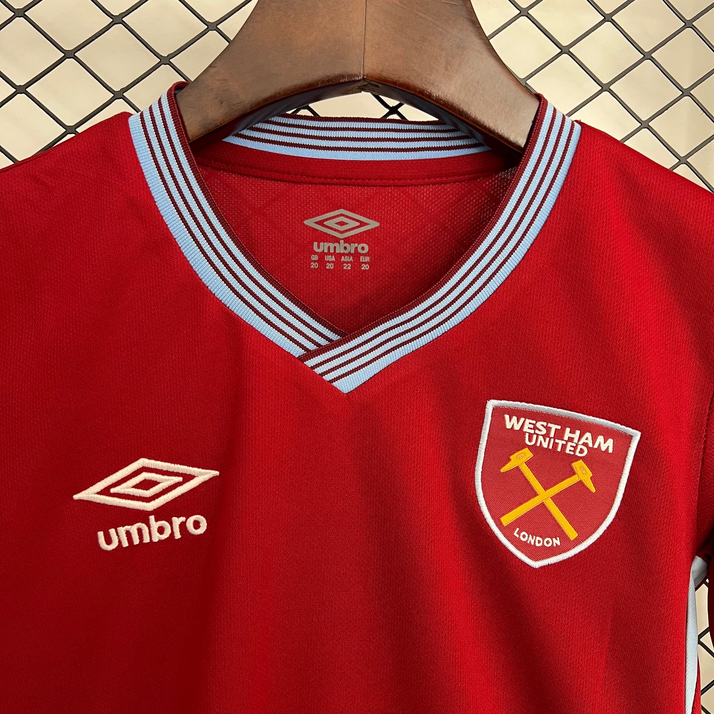 25/26 West Ham United Home Kids shirt