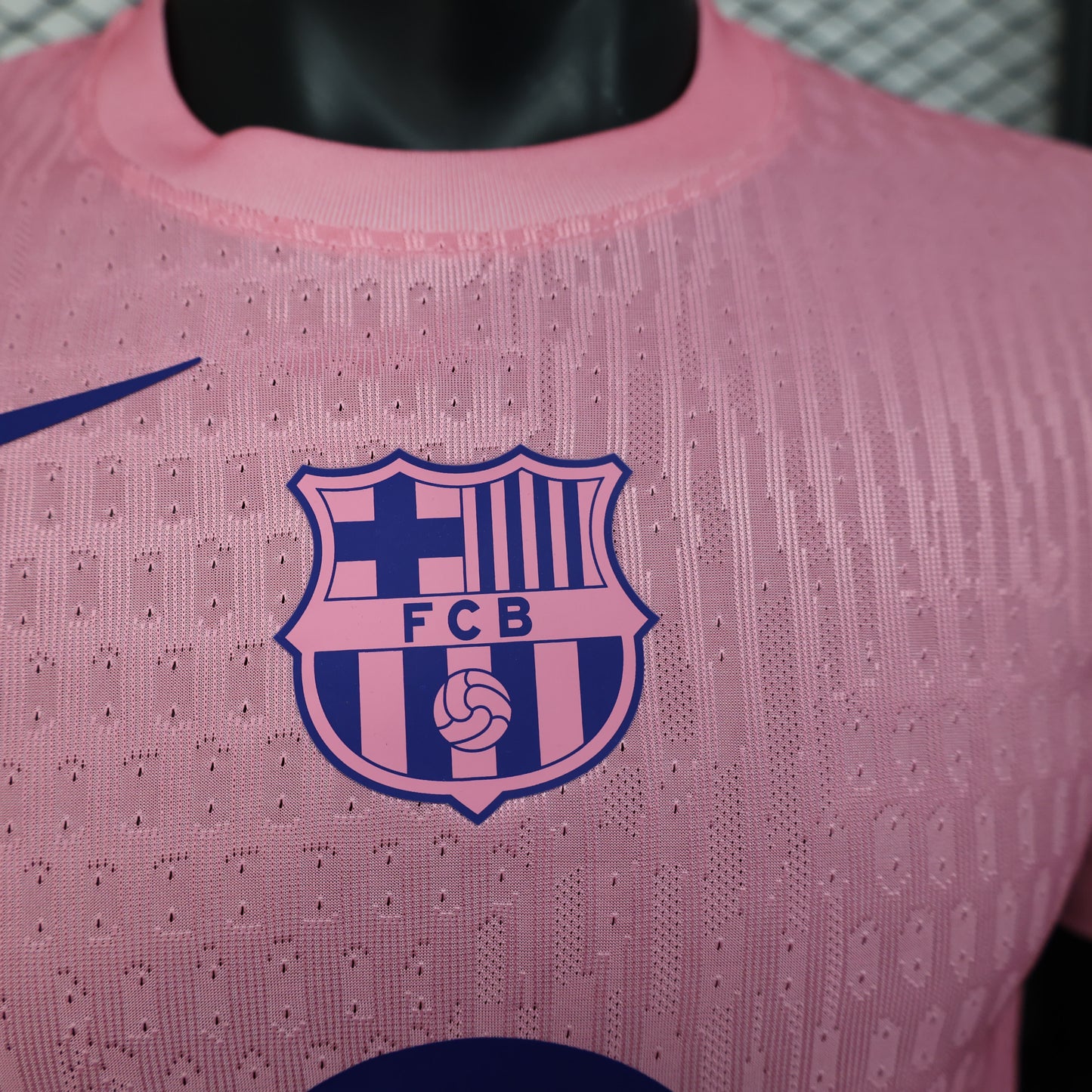2025/2026 Barcelona Pink Shirt(Player)