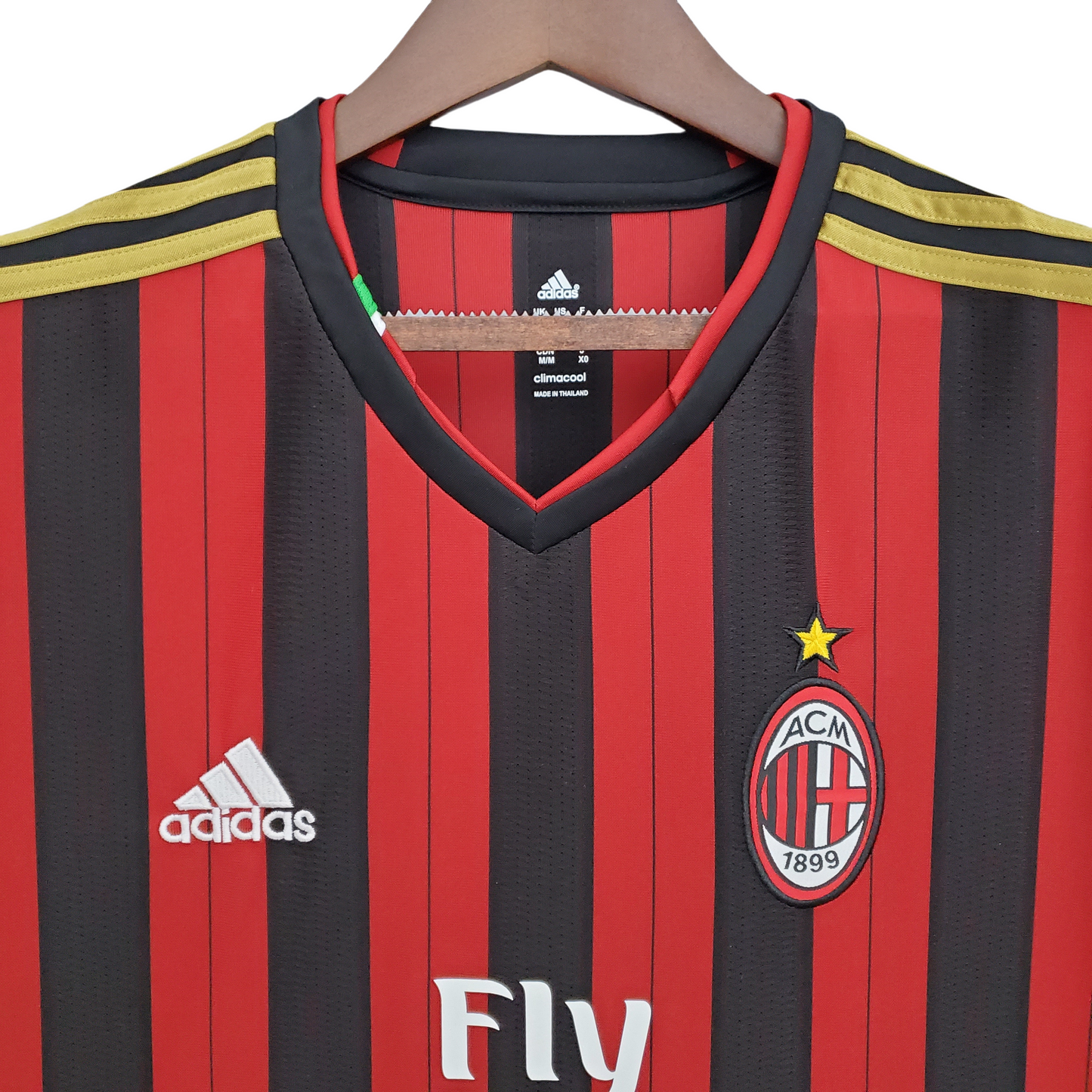 2013/2014 AC Milan Retro Season Home Shirt