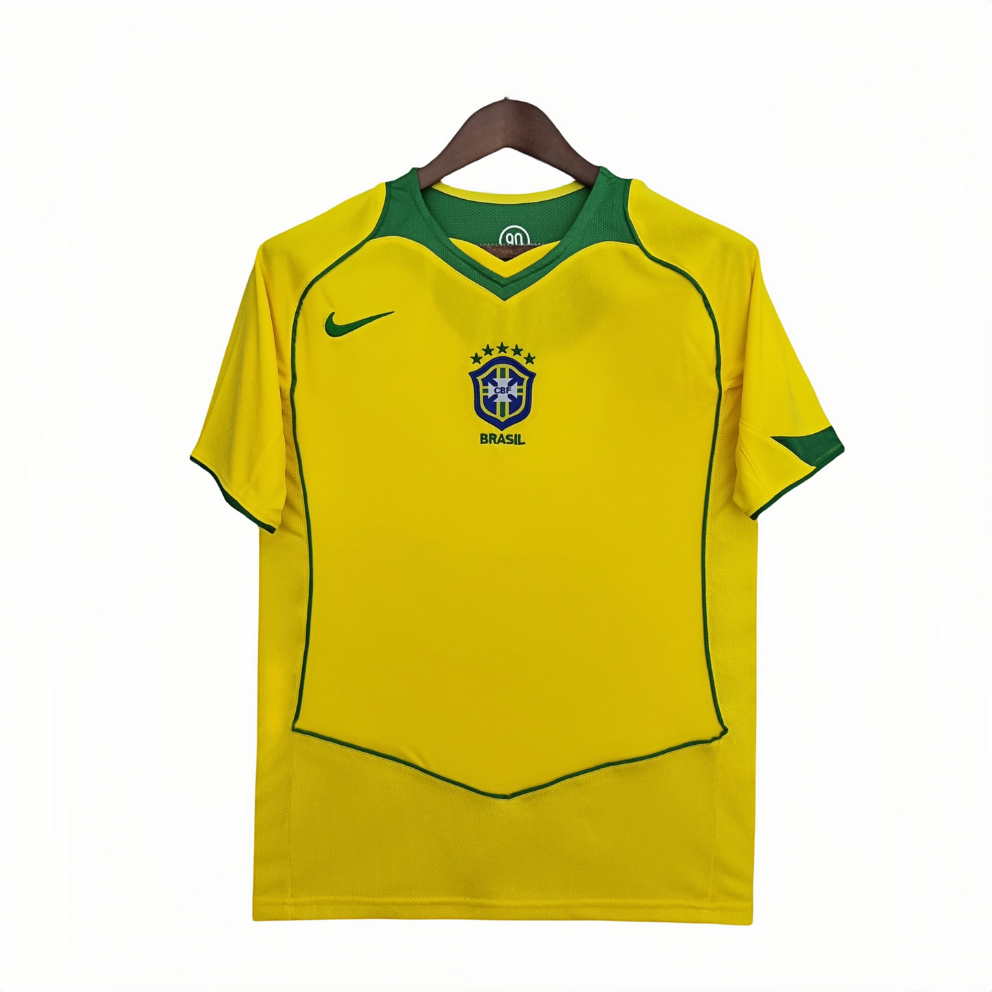 2004/2006 Brazil Home Retro Shirt