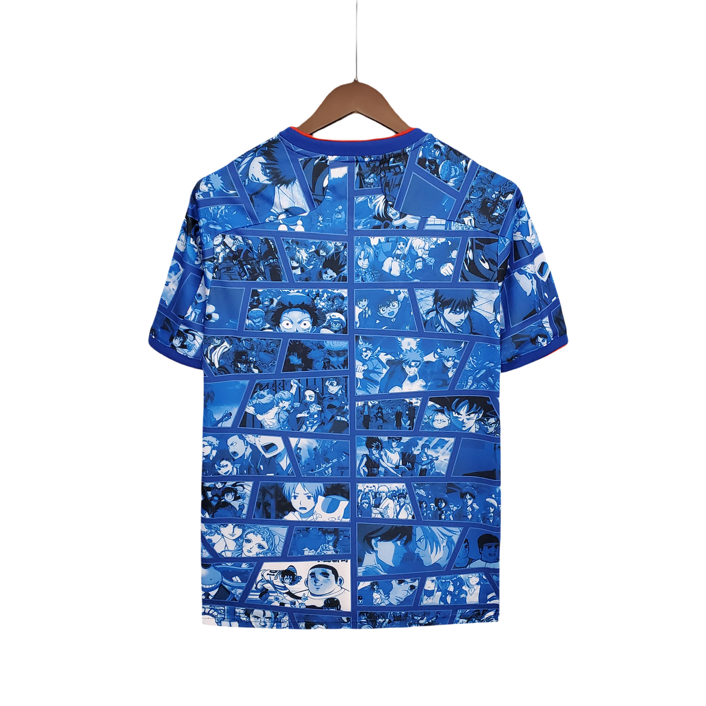 2021 Japanese Commemorative Edition Blue Retro Shirt
