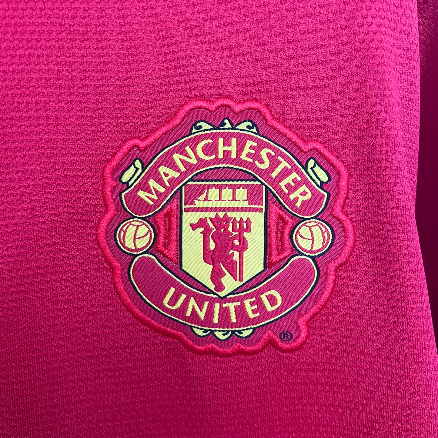 13/14 M-U Long Sleeve Home Retro Shirts