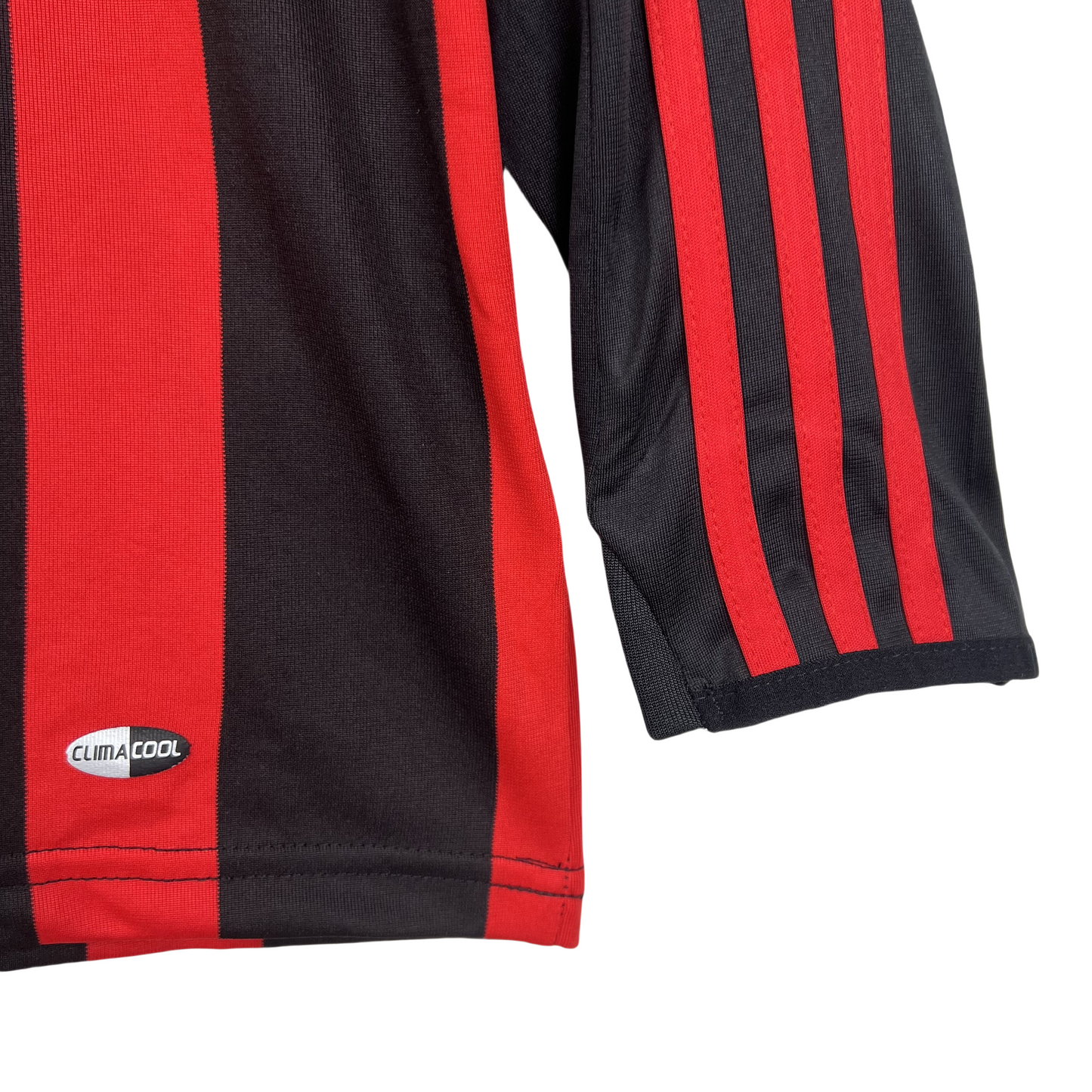 2008/2009 Vintage Long Sleeve AC Milan Home Shirt