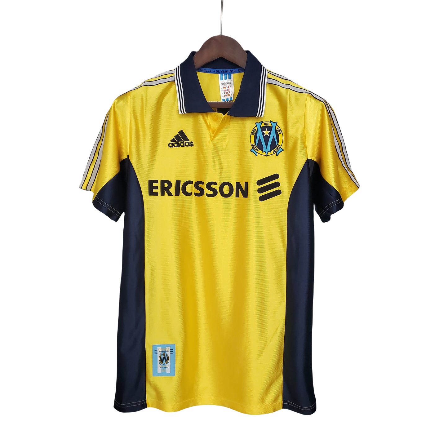 1998/1999 Marseille Away Yellow Vintage Shirt