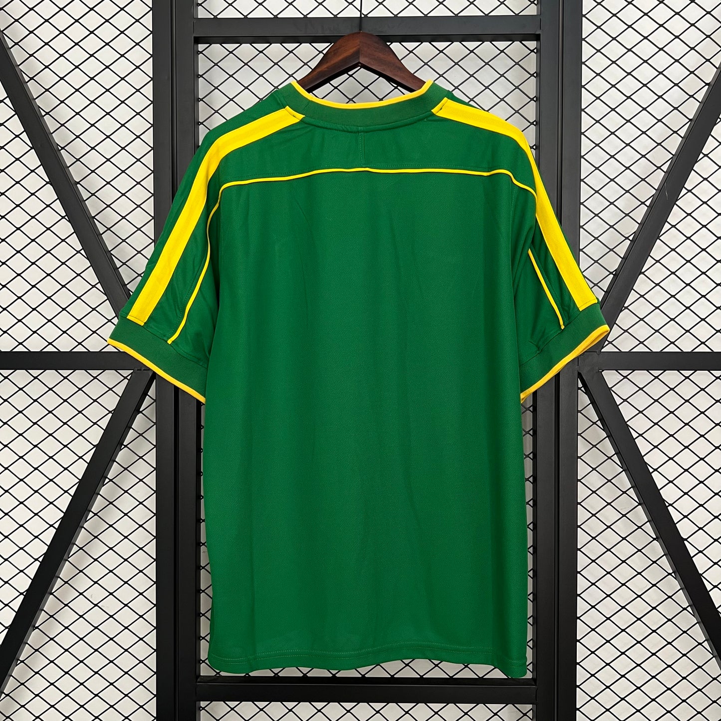 1998 Brazil Goalkeeper Green Retro shirt