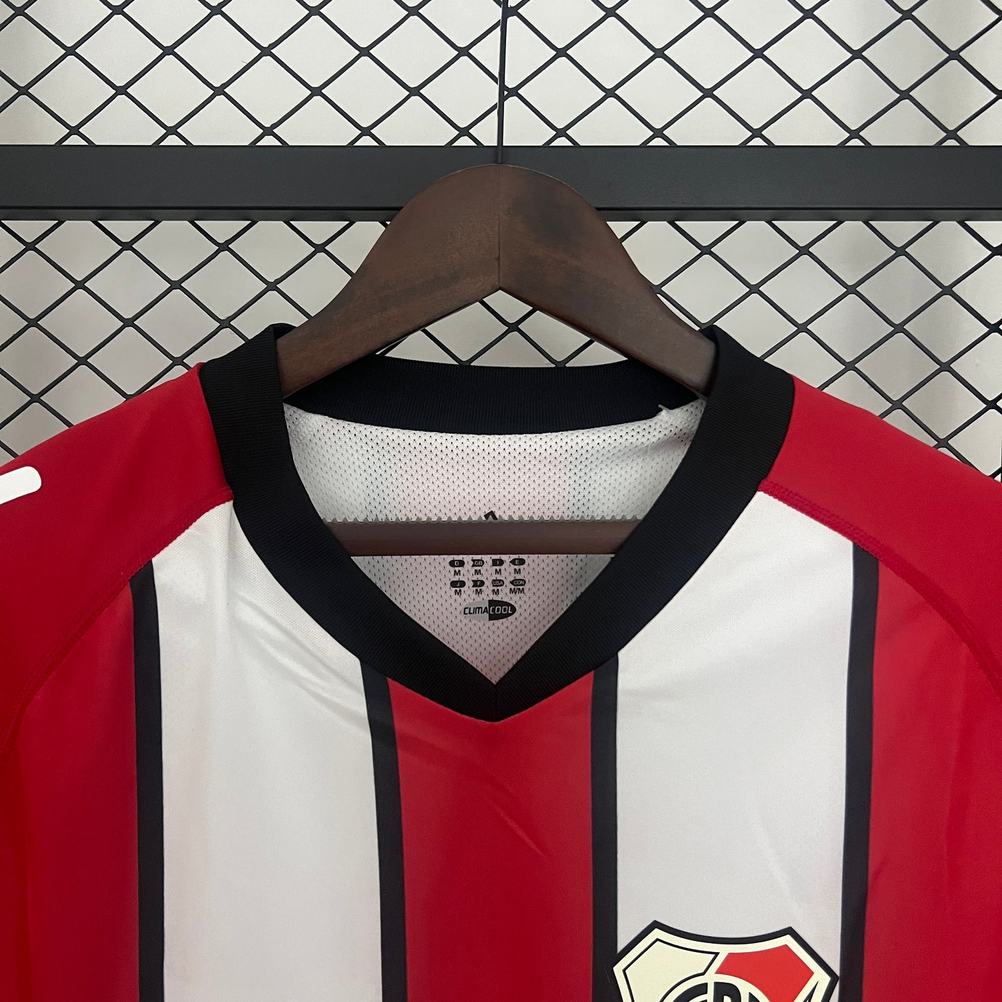 03/04 long sleeves River Plate away Retro Shirt
