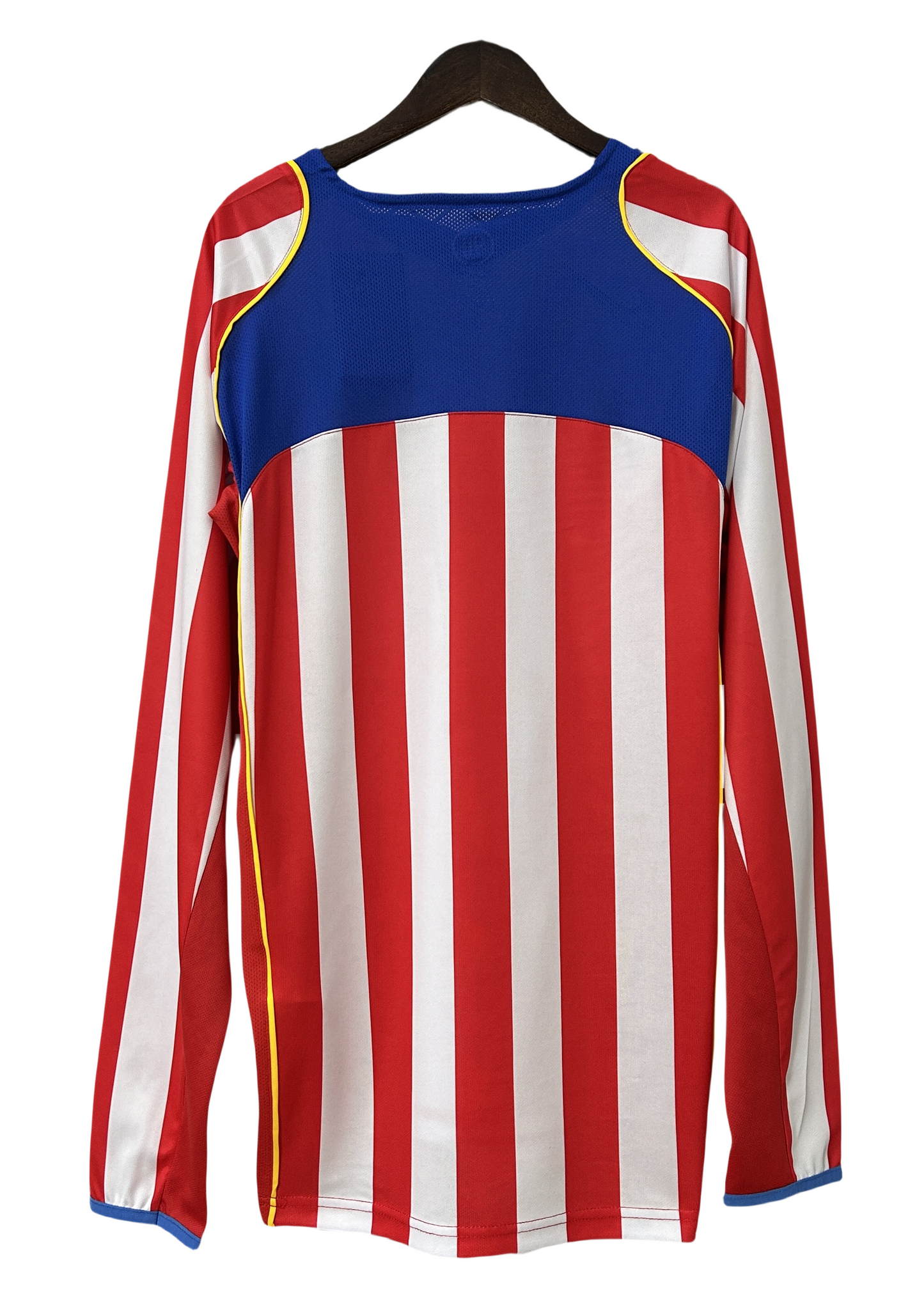 2004/2005 Atlético Madrid Home Retro Long Sleeve Shirt