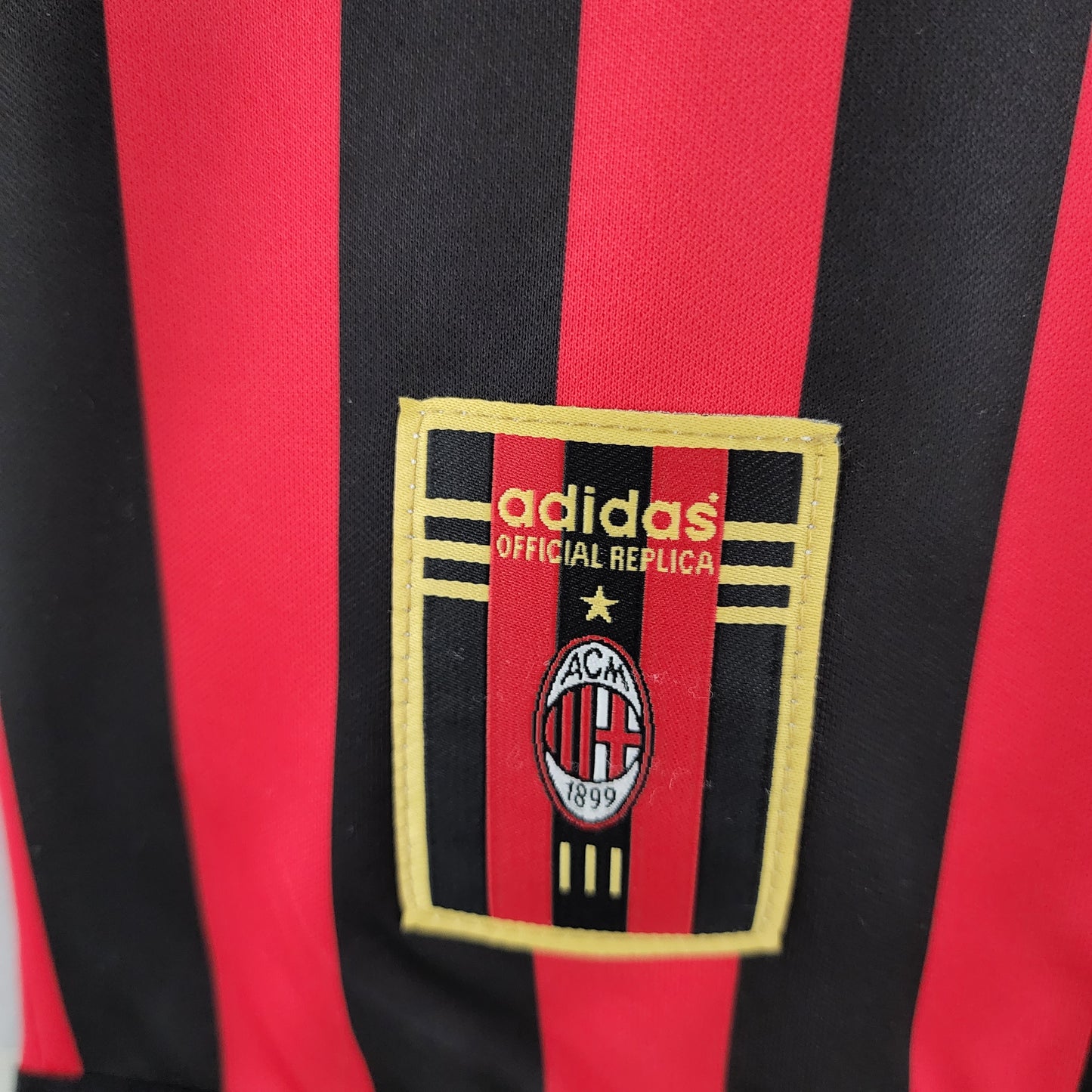 1999/2000 Vintage Long Sleeve AC Milan Home Shirt