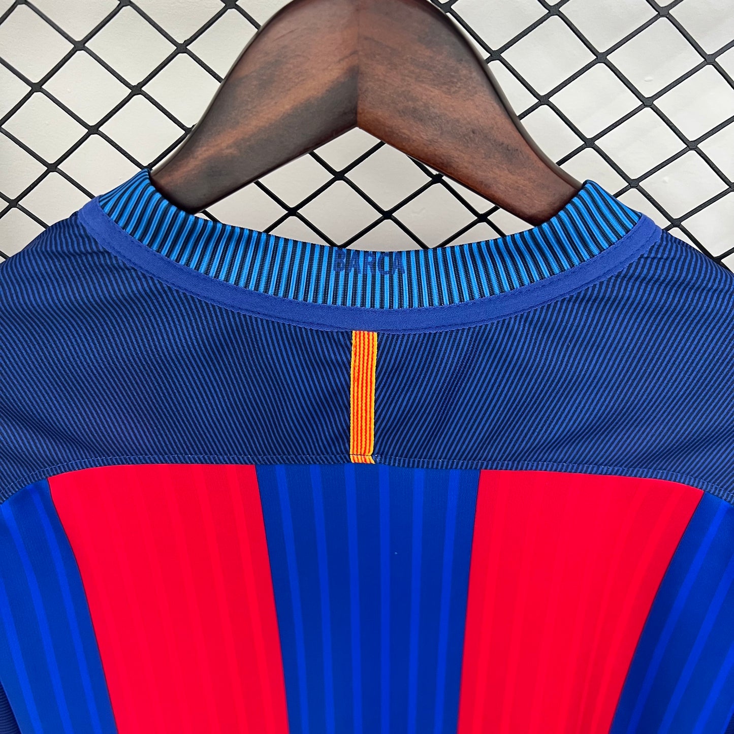 14/15 long sleeve Barcelona home Retro Shirt