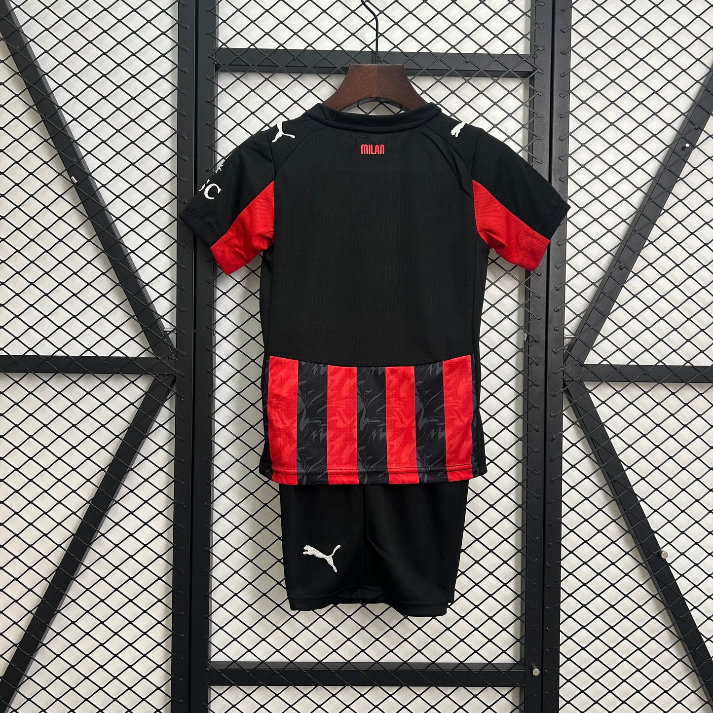 2025/2026 AC Milan Home Shirt for Kids