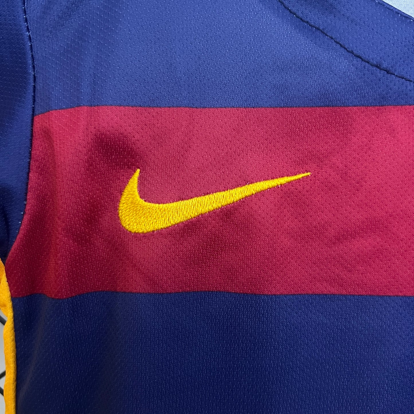 15/16 Barcelona season Home Retro shirt for kids