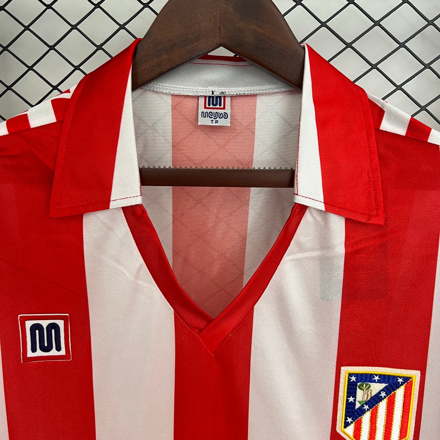 82/83 Atletico Madrid Home Retro Shirt