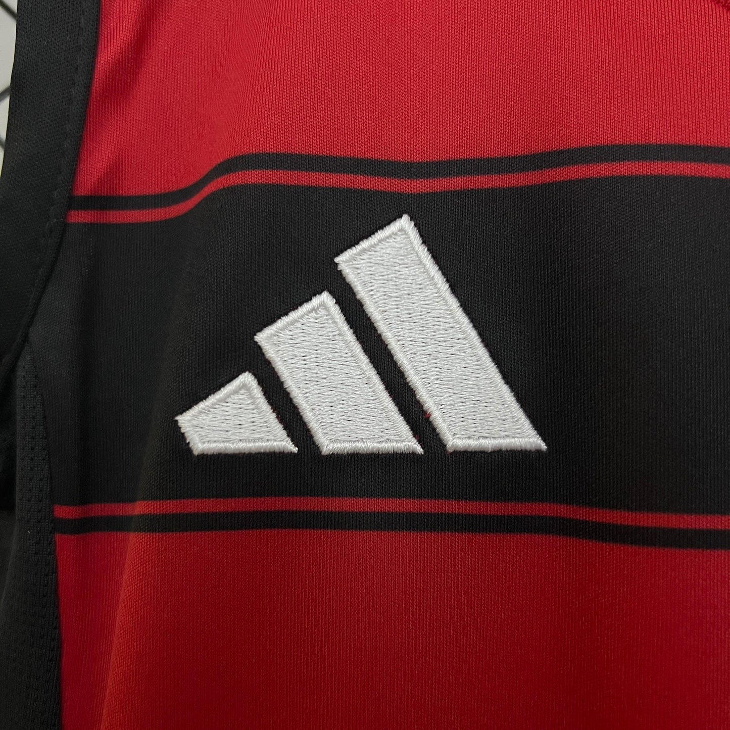 2025/2026 Flamengo Home Vest Shirt for Kids