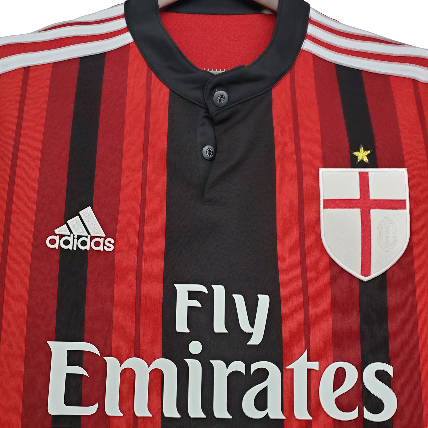2014/2015 AC Milan Retro Season Home Shirt