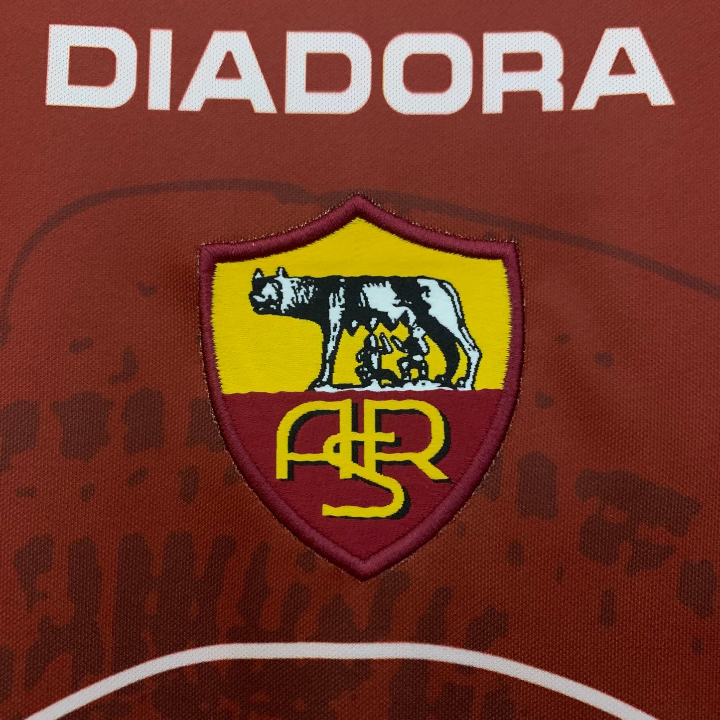 1997/1998 Roma Home Retro shirt