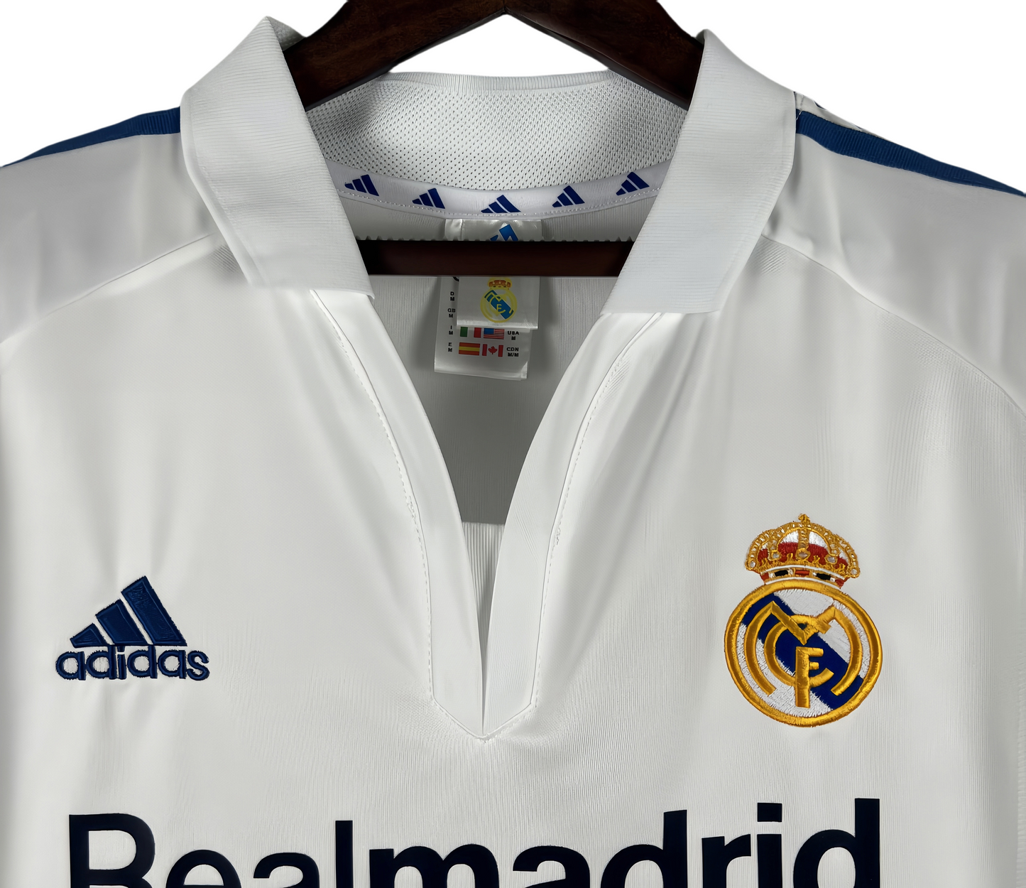2001/2002 Vintage Real Madrid Home Shirt