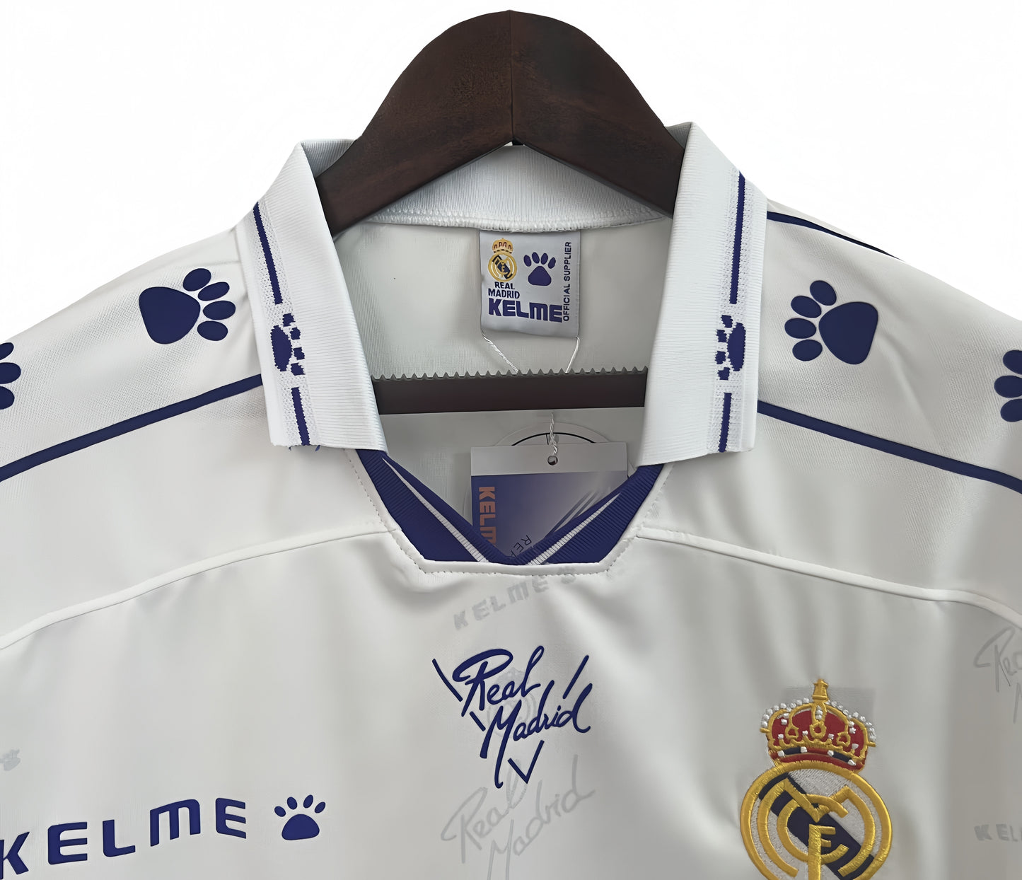 1994/1996 Real Madrid Home Retro Long Sleeve Shirt