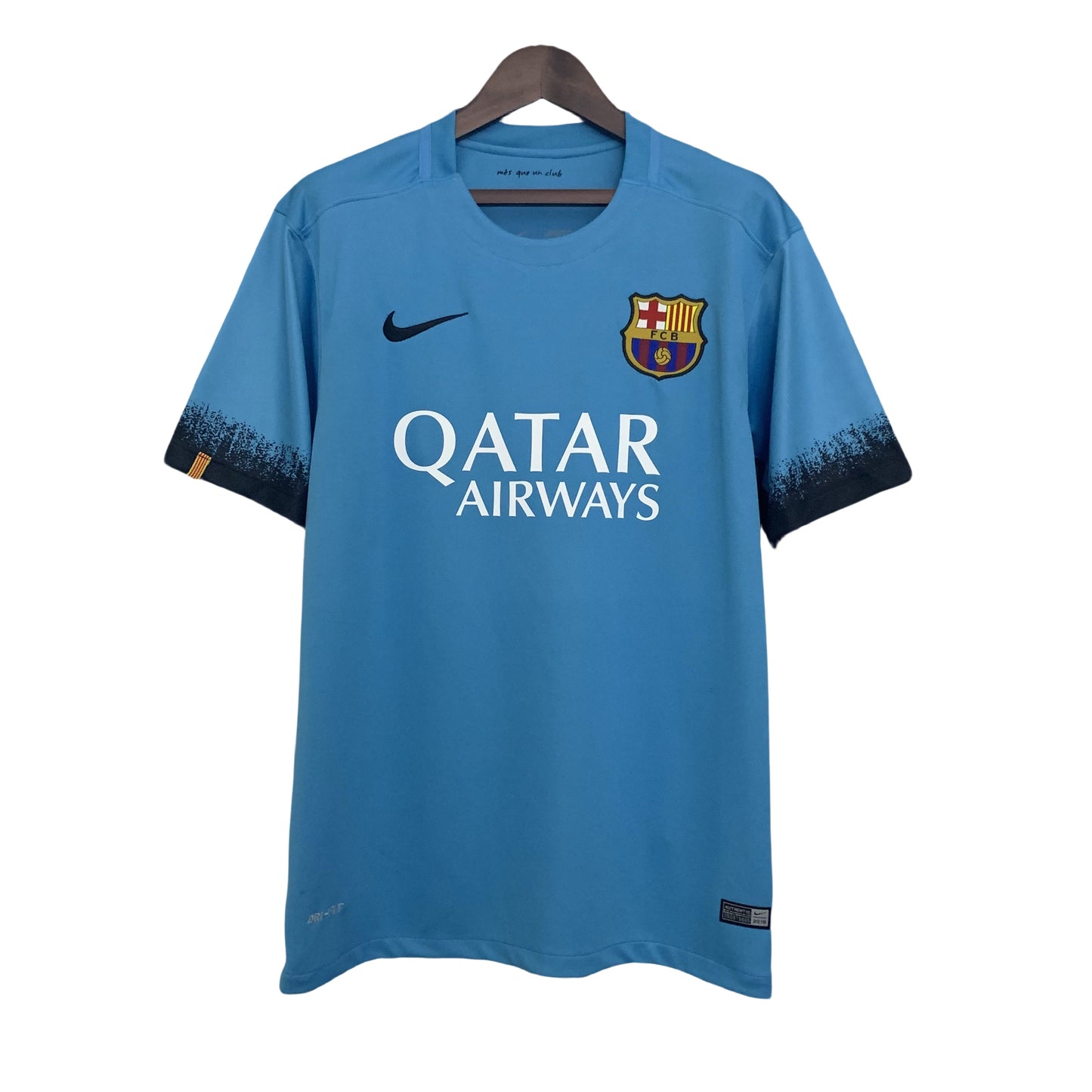 2015/2016 Barcelona season third away game retro shirt
