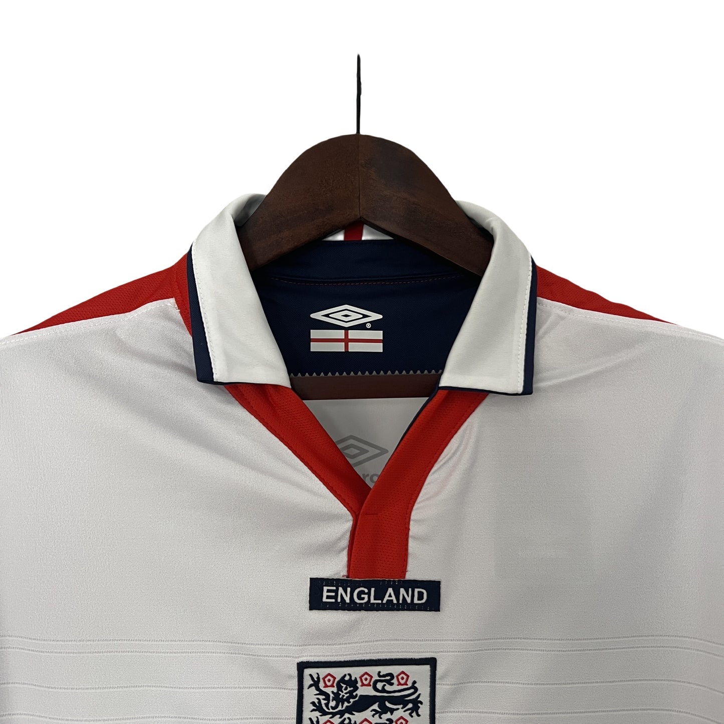 2004 England Home Retro Shirt