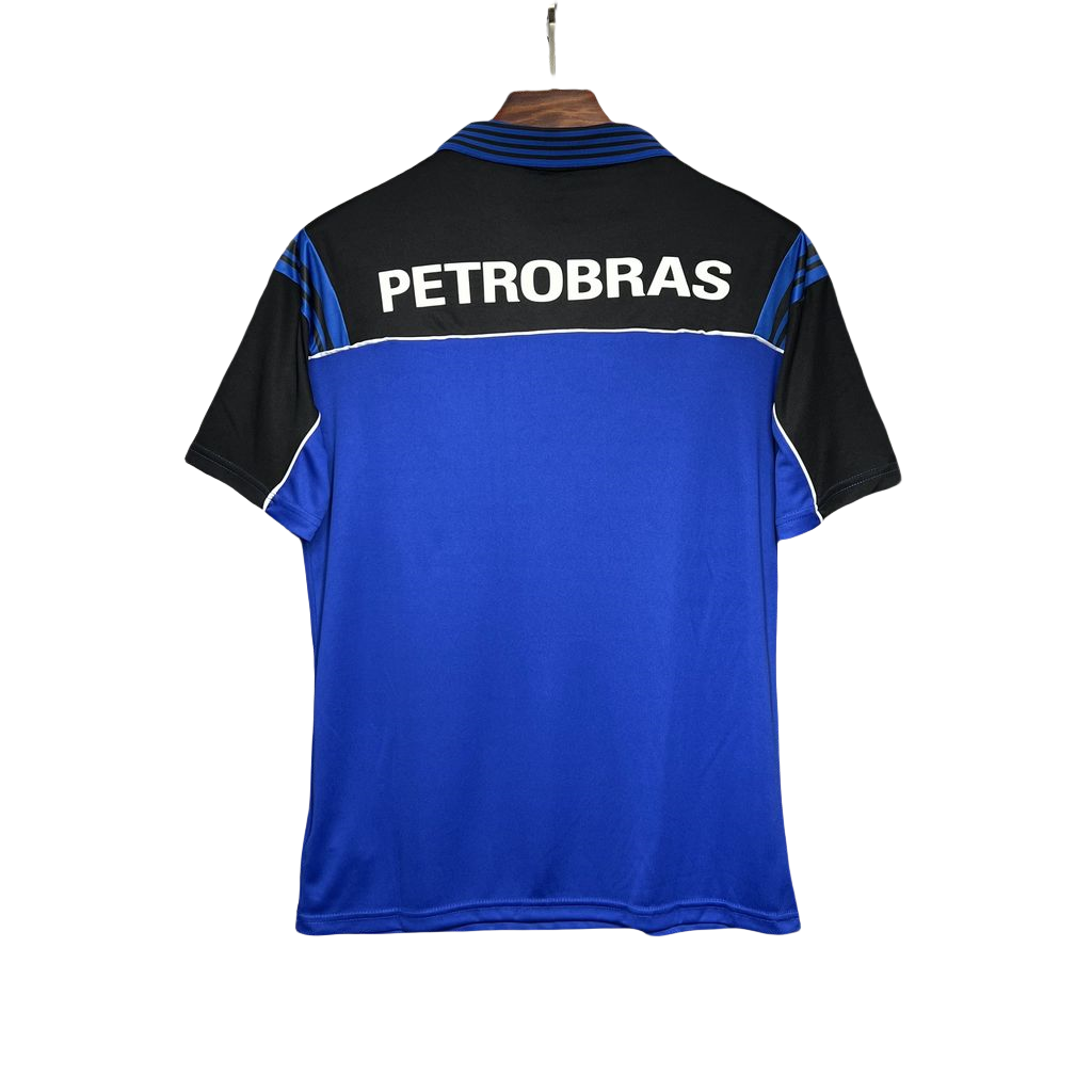 1999 Flamengo Blue Goalkeeper Jersey Vintage Shirt