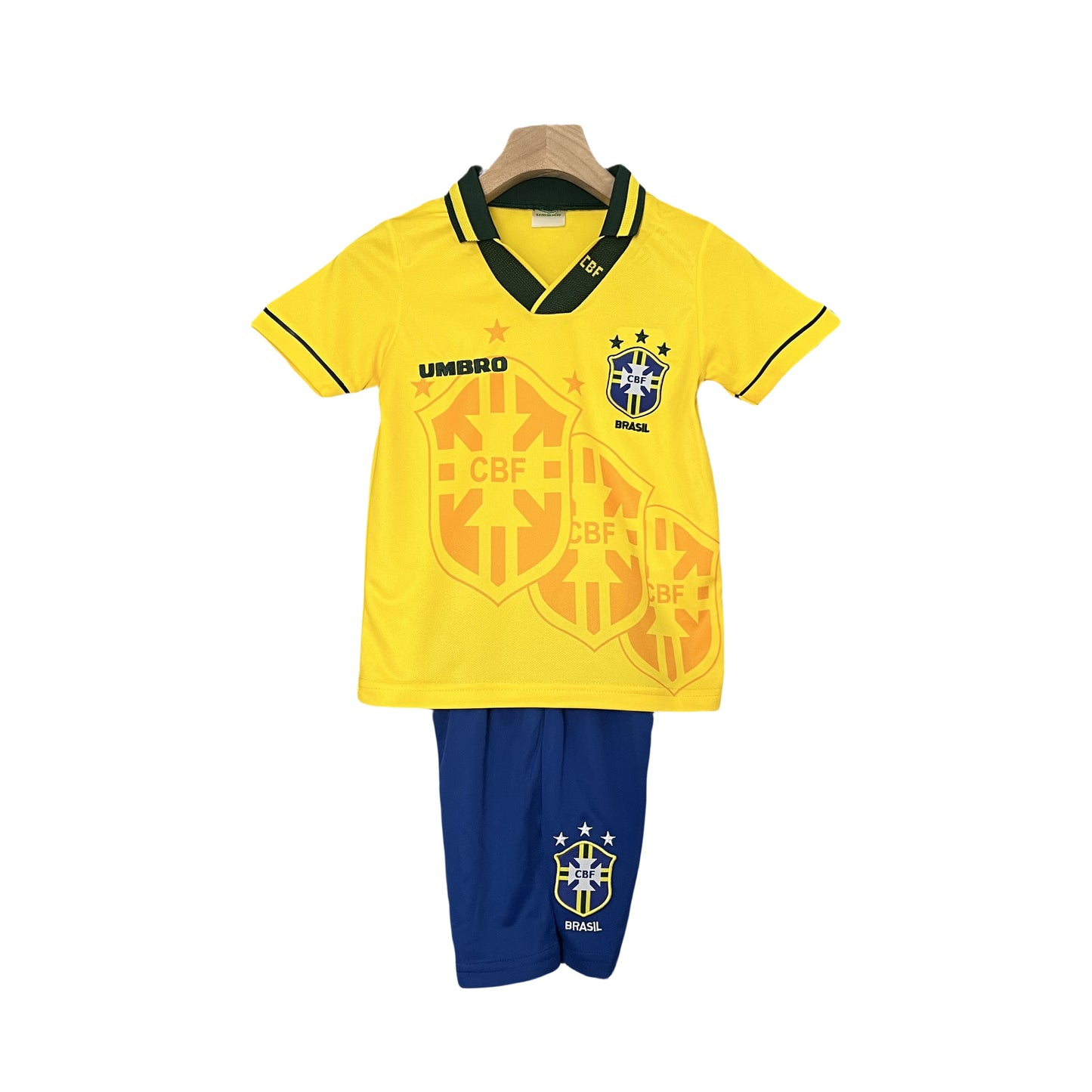 1993/1994 Brazil Home Vintage Shirt for Kids