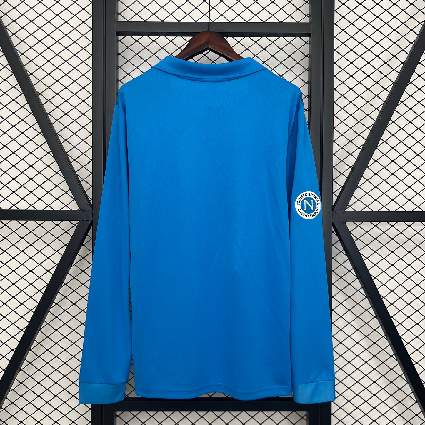87/88 Long Sleeve Napoli Home Retro Shirts
