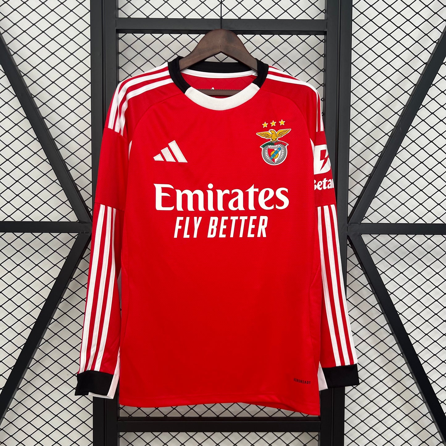 25/26 Long sleeve Benfica home Shirts