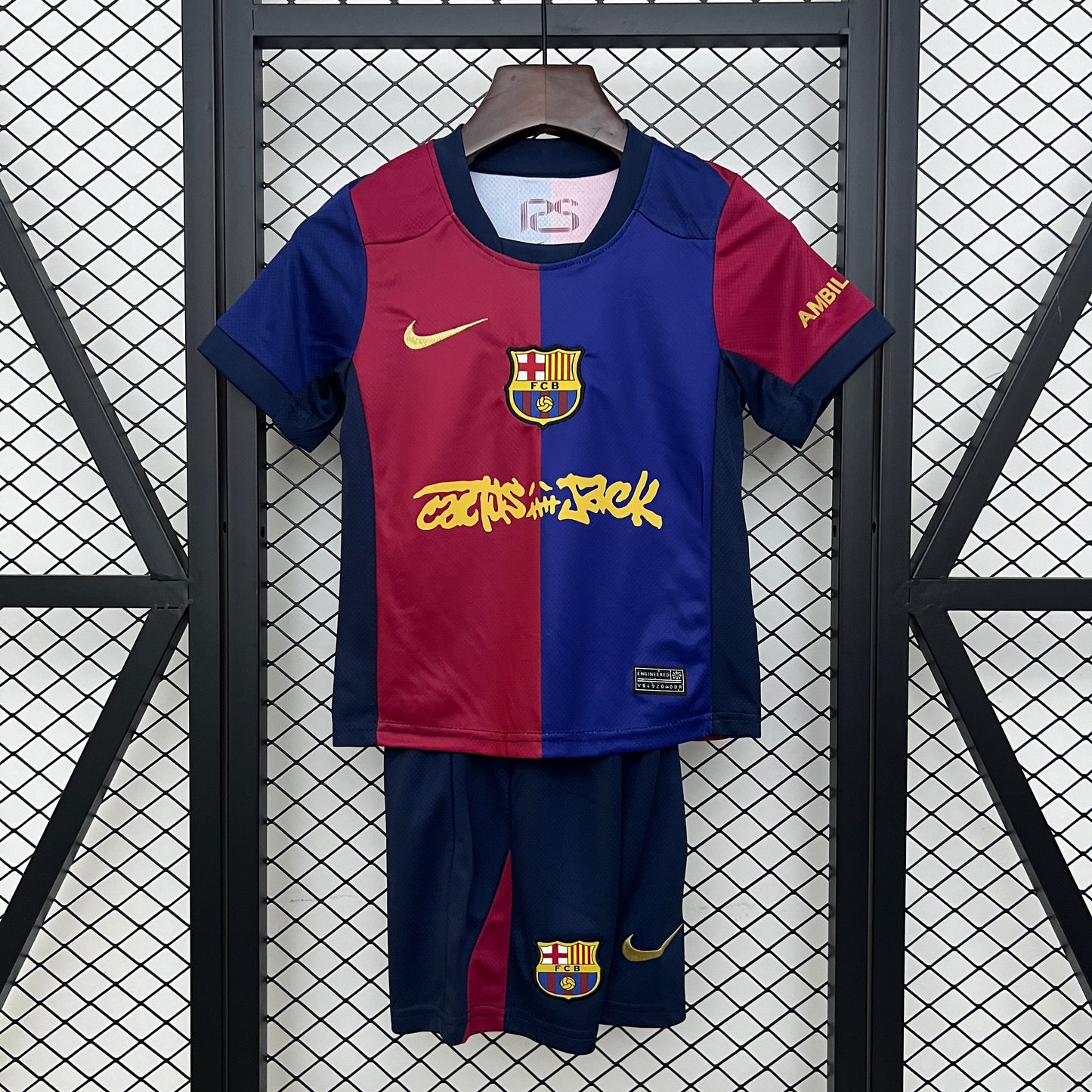 2025/2026 Barcelona home Shirt for Kids