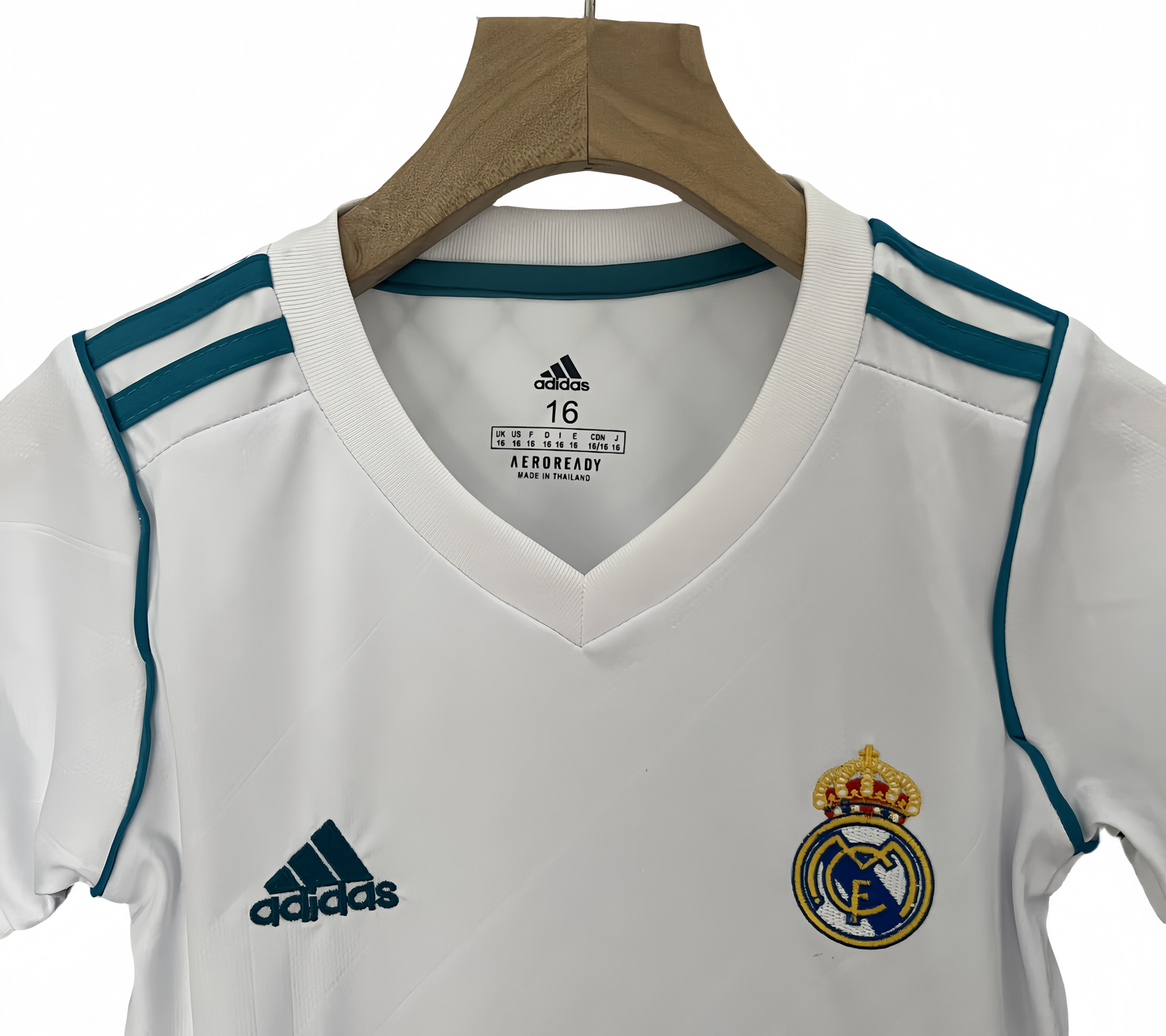 2017/2018 Real Madrid Home Retro Shirt for Kids