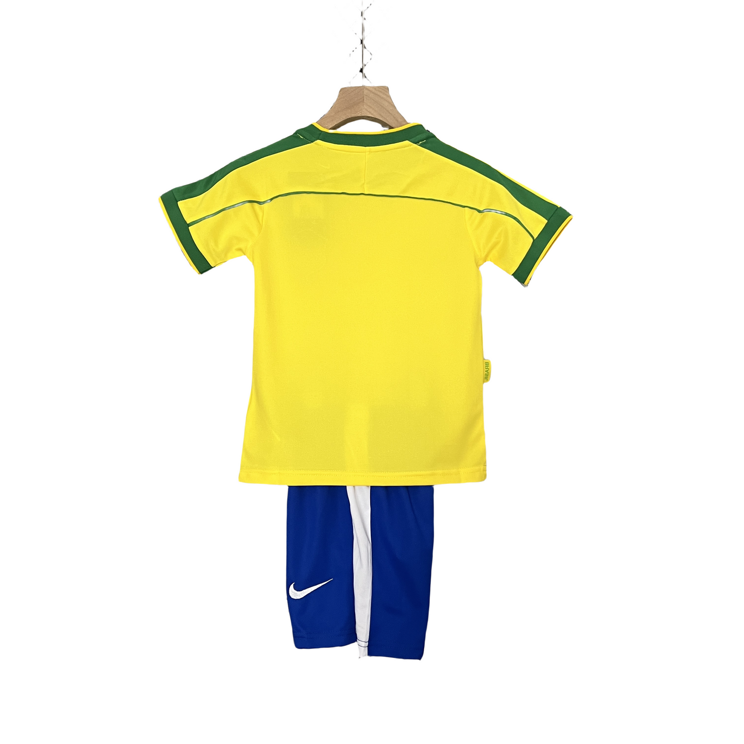 1998 Brazil World Cup Home Stadium Vintage Shirt for Kids