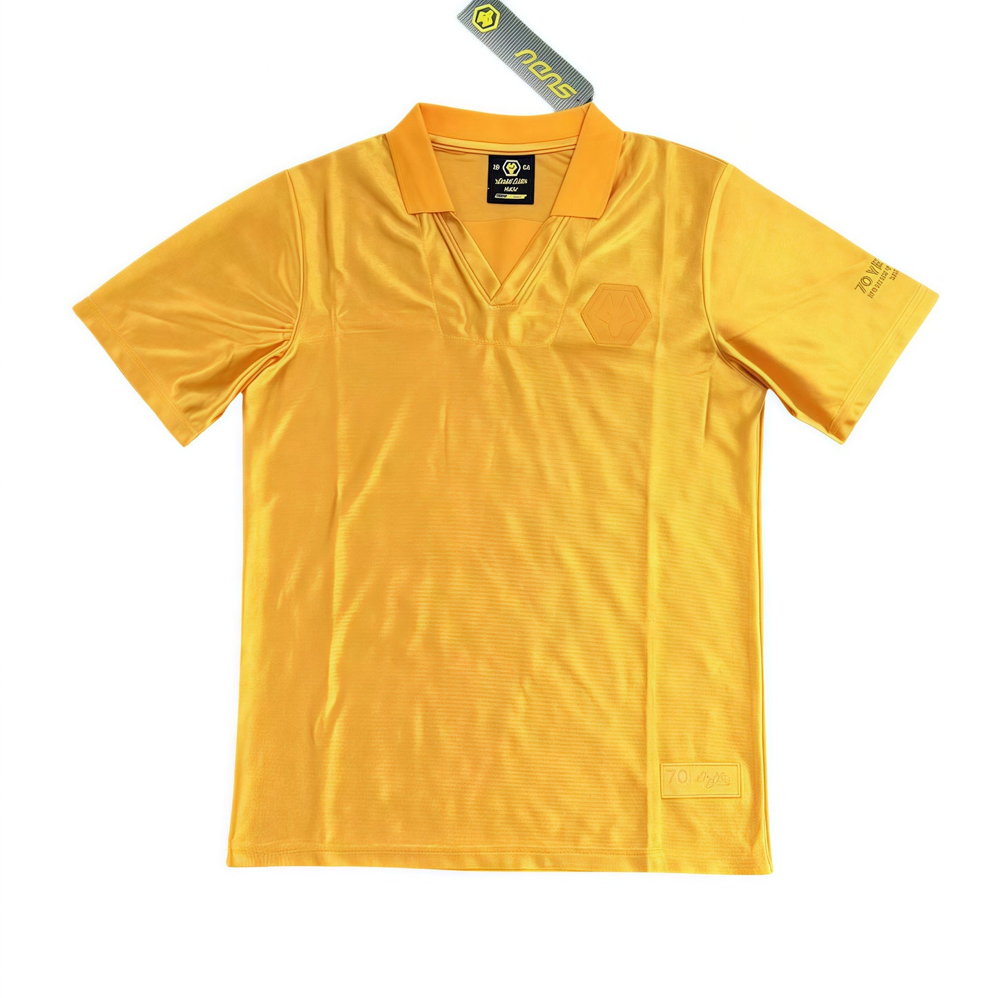 2025/2026 Wolves 70th Anniversary Yellow Shirt