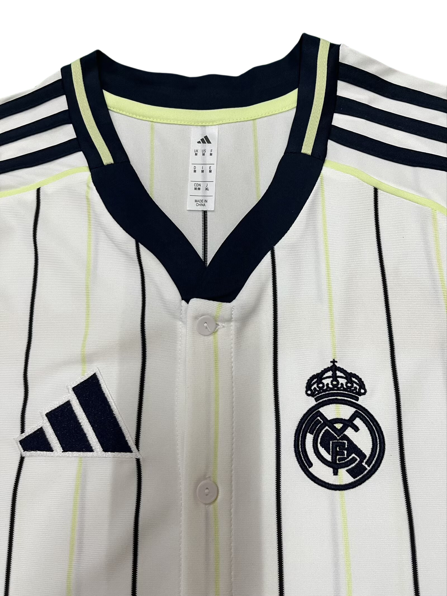 25/26 Real Madrid Baseball Jersey Shirt