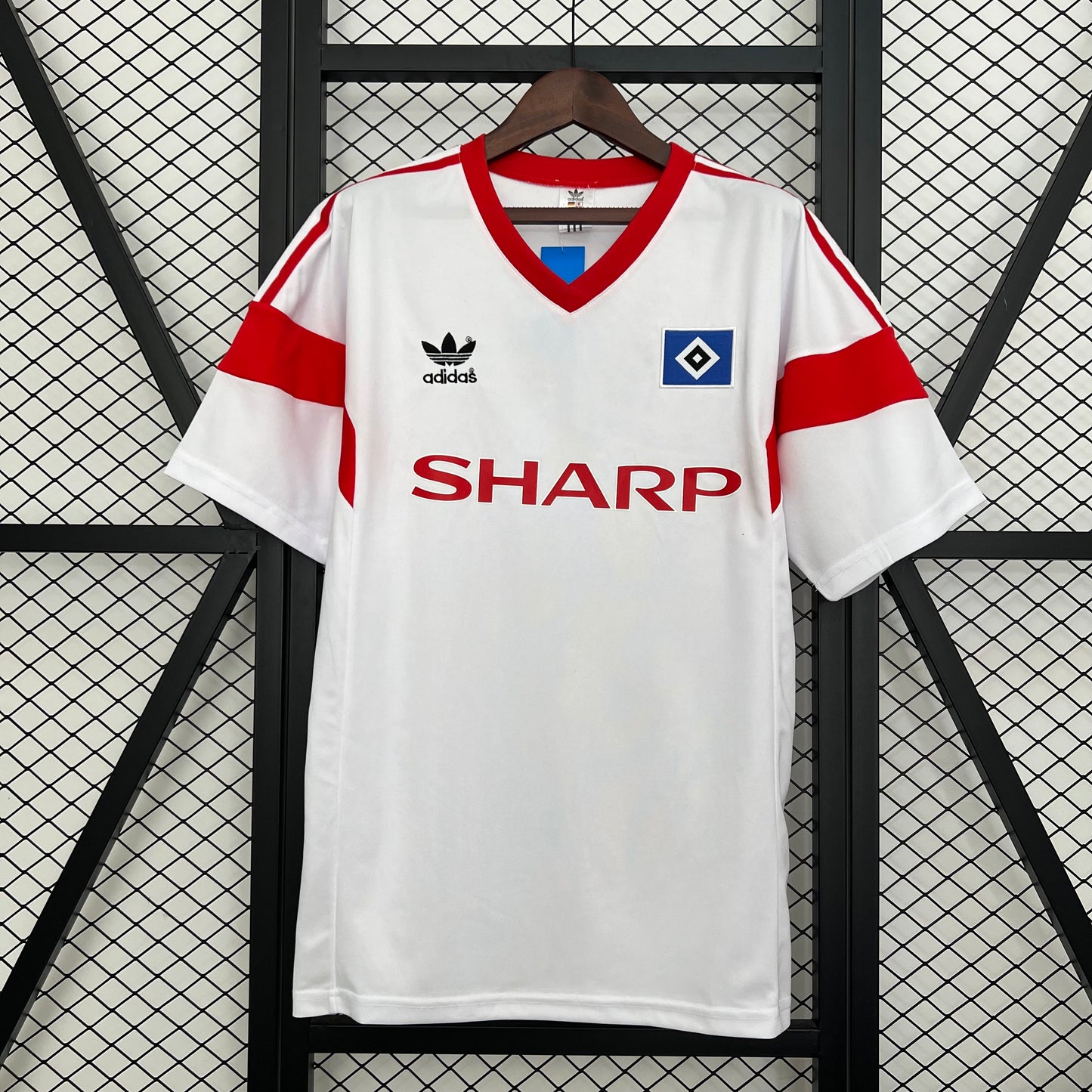 1988 Hamburg White Retro shirt