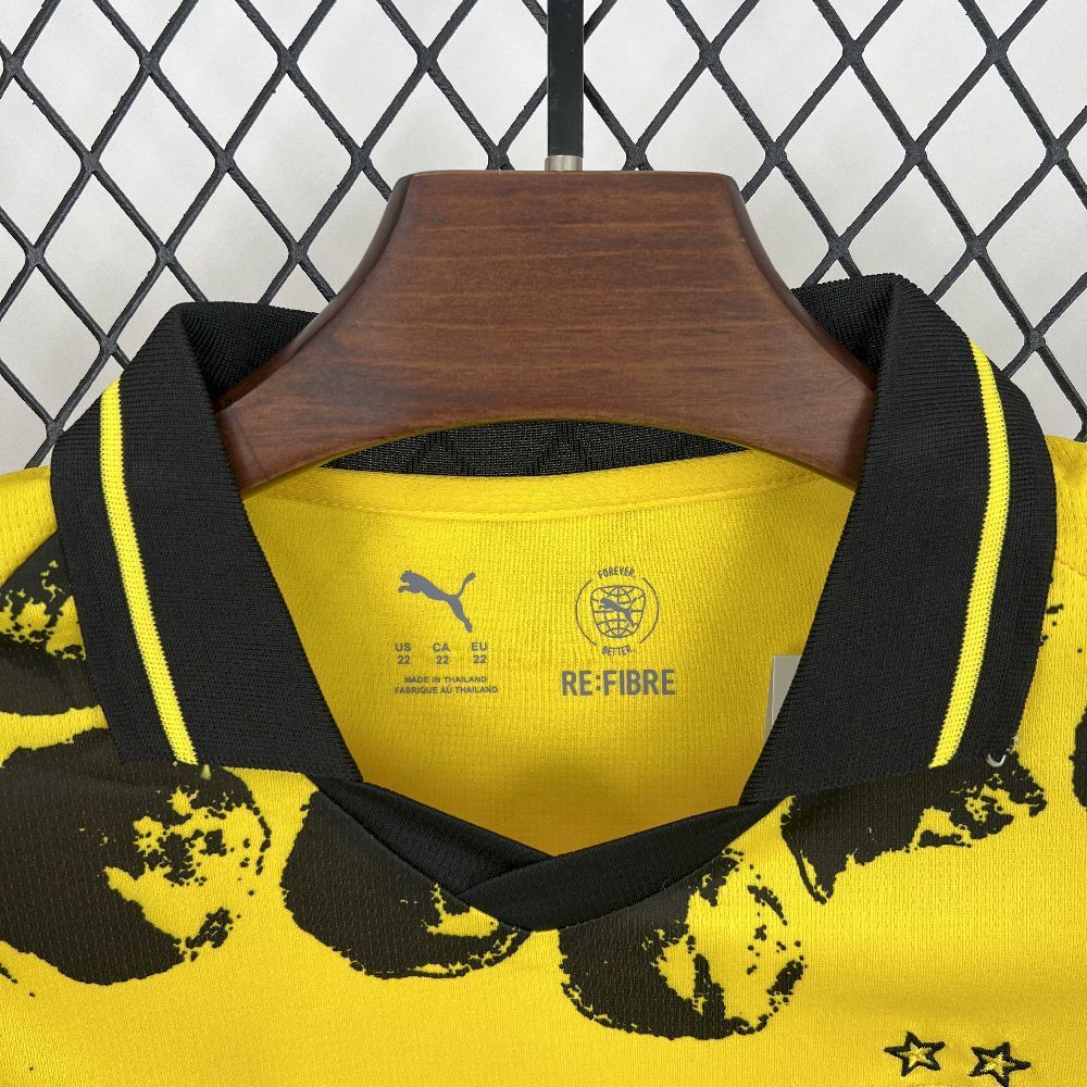 2025/26 Borussia Dortmund Yellow Special Kids Kit shirt