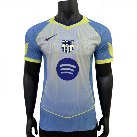 2025/2026 Barcelona Design Fluorescent Green Shirt（Player）