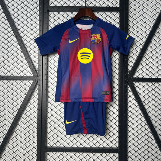 2025/2026 Barcelona Home Shirt for Kids