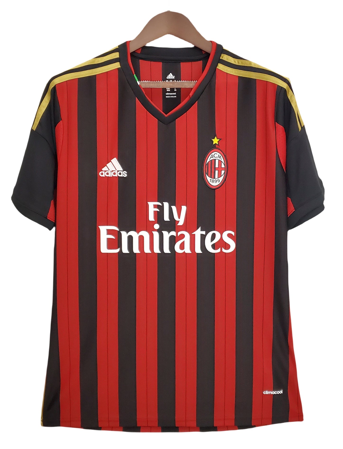 2013/2014 AC Milan Retro Season Home Shirt